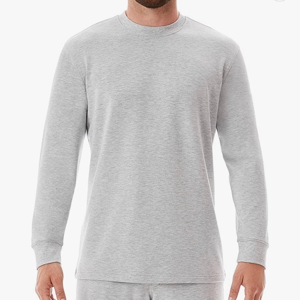 MEMBER'S Mark Men's Long Sleeve French Terry Lounge Tee